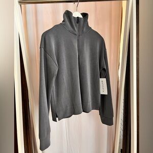 Athleta Seasoft Quarter-Zip Pullover - Size Small, Soft & Cozy! NWT